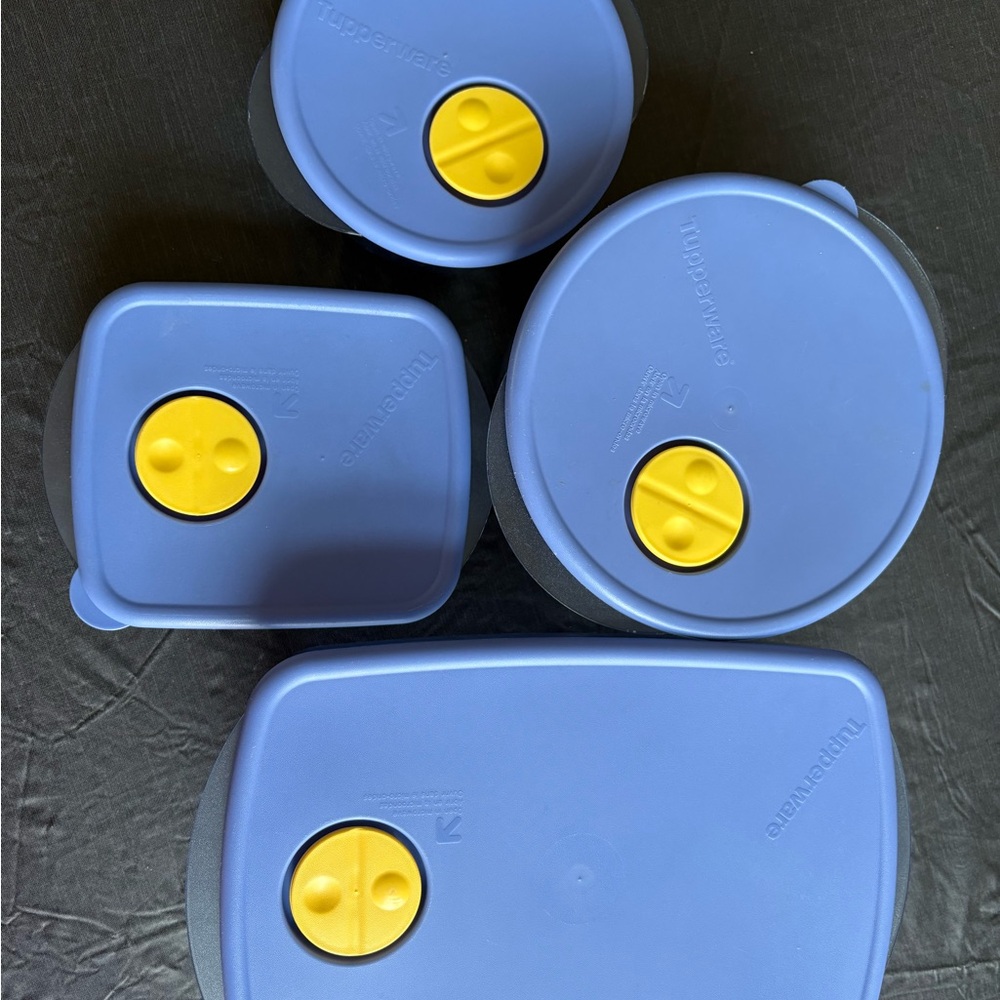 Tupperware Rock N Serve Microwavable Food Containers - Picture 3 of 7